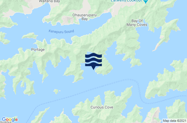 Okahu Bay, New Zealand潮水