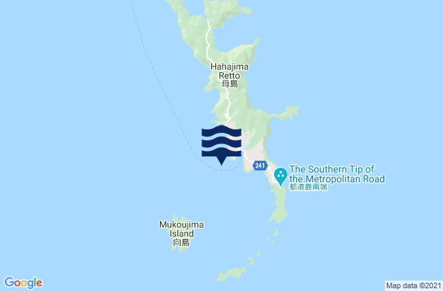 Okimura Ogasawara Gunto, Northern Mariana Islands潮水