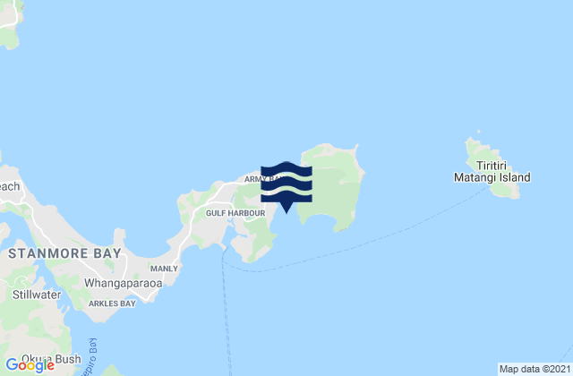Okoromai Bay, New Zealand潮水