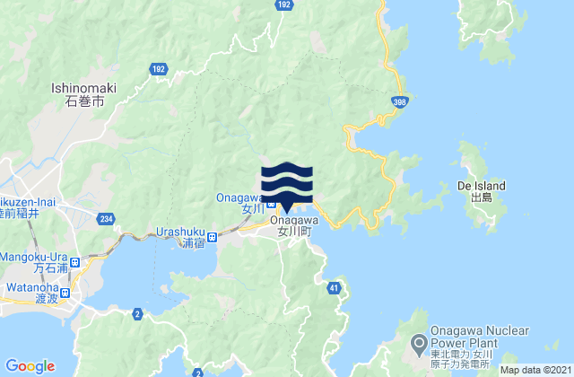 Onagawa Chō, Japan潮水