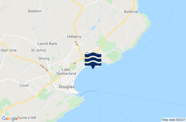 Onchan, Isle of Man潮水