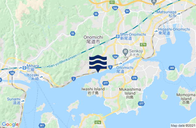 Onomichi-shi, Japan潮水