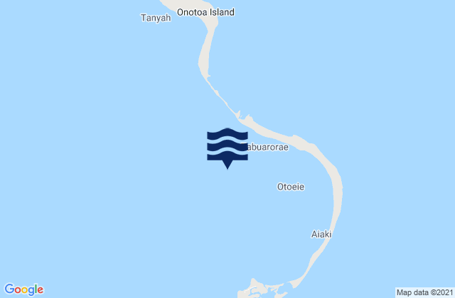 Onotoa, Kiribati潮水
