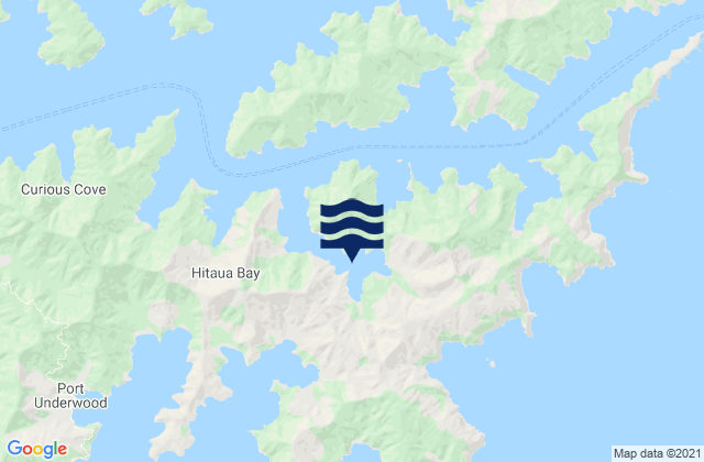 Opua Bay, New Zealand潮水