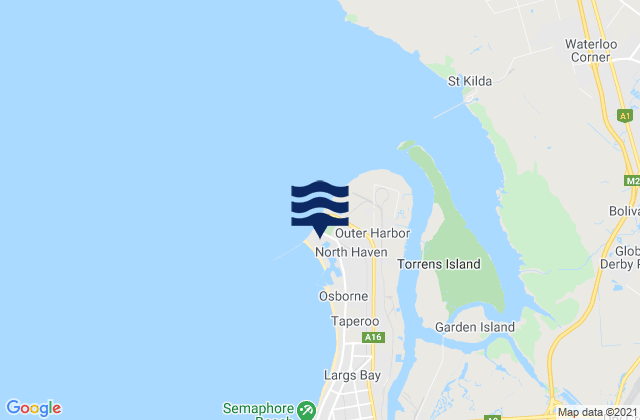 Ort Adelaide (Outer Harbor), Australia潮水