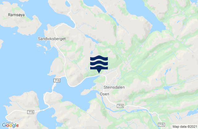 Osen, Norway潮水