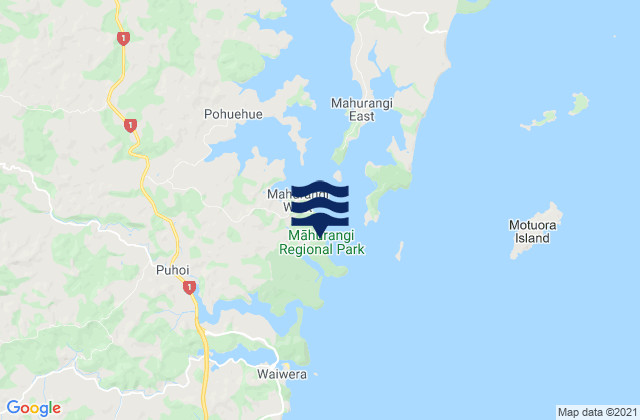 Otarawao Bay, New Zealand潮水