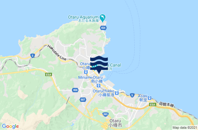 Otaru, Japan潮水