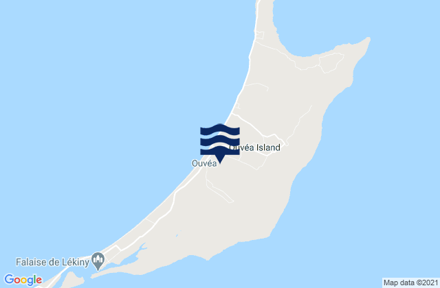 Ouvéa, New Caledonia潮水