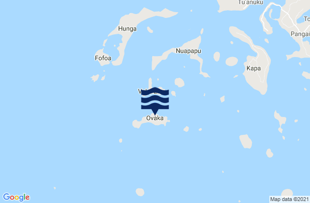 Ovaka Island, Tonga潮水