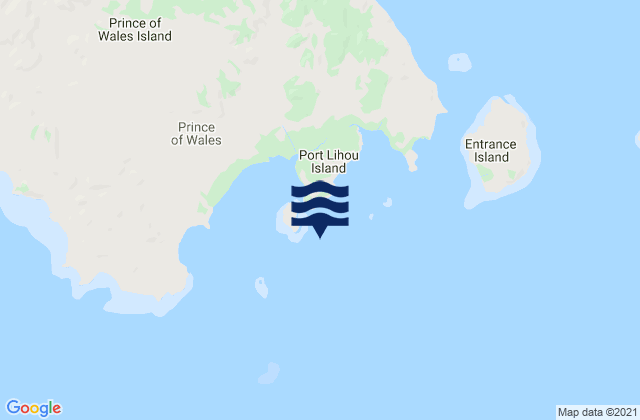 Packe Island, Australia潮水