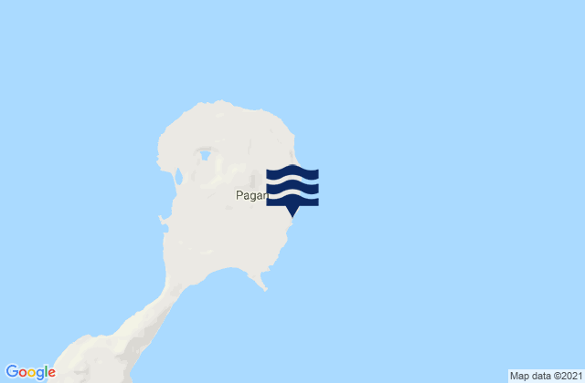 Pagan Island Islands, Northern Mariana Islands潮水