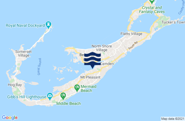 Paget Parish, Bermuda潮水