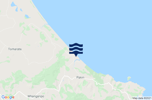 Pakiri Beach Auckland, New Zealand潮水