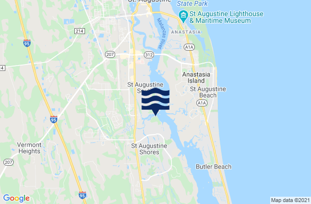 Palatka (St Johns River), United States潮水