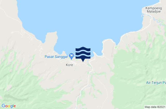 Pali, Indonesia潮水