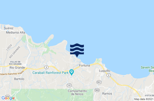 Palmer, Puerto Rico潮水