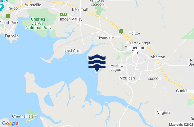 Palmerston, Australia潮水