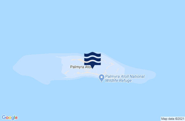 Palmyra Atoll, United States Minor Outlying Islands潮水