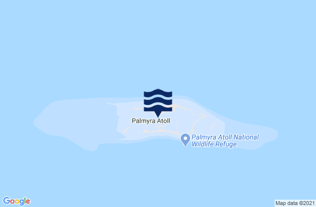 Palmyra Island, Kiribati潮水