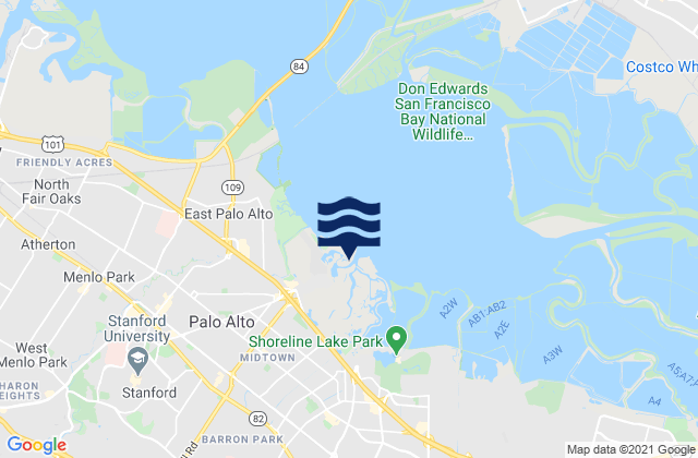 Palo Alto Yacht Harbor, United States潮水