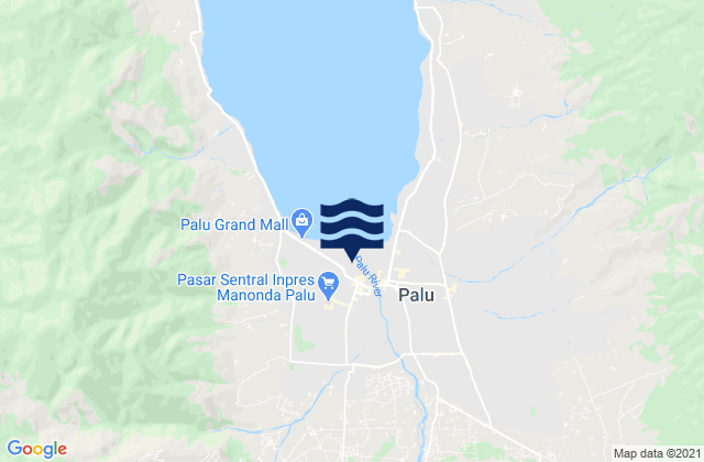 Palu, Indonesia潮水