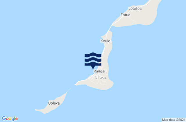 Pangai, Tonga潮水