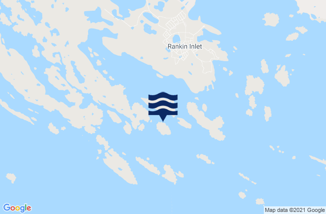 Panorama Island, Canada潮水
