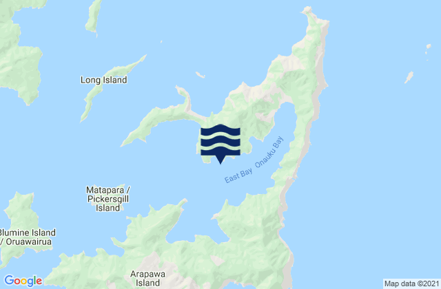 Papakura Bay, New Zealand潮水