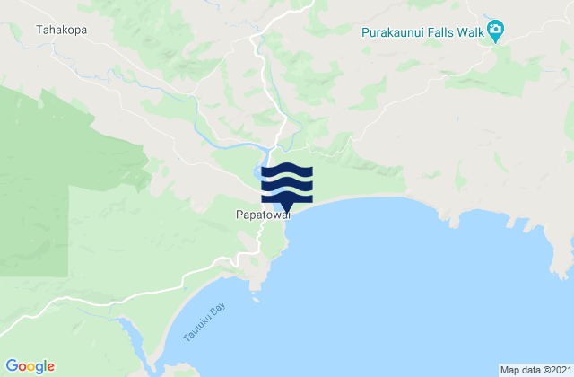 Papatowai, New Zealand潮水