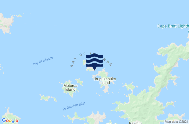 Paradise Bay (Oneura Bay), New Zealand潮水
