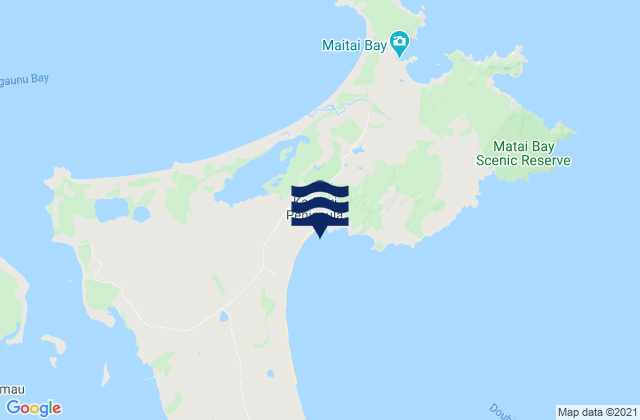 Parakerake Bay, New Zealand潮水