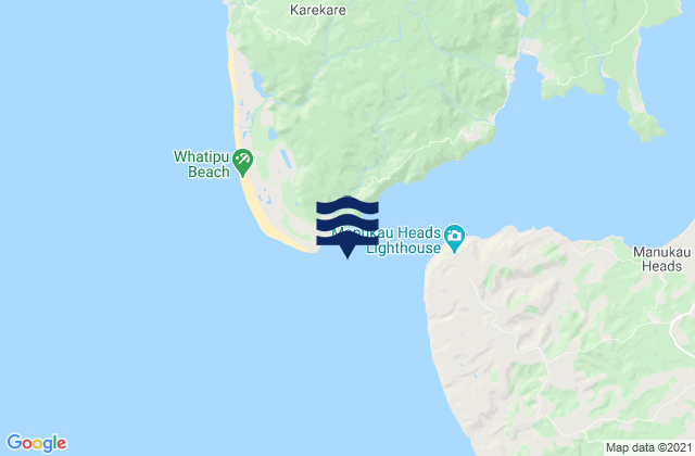 Paratutae Island, New Zealand潮水
