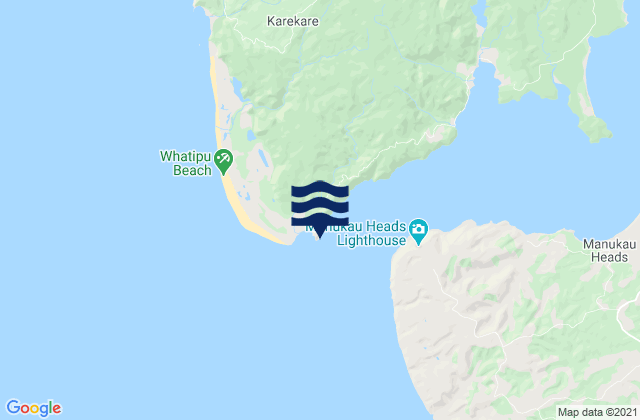 Paratutae Island, New Zealand潮水