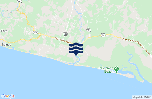 Parrita, Costa Rica潮水