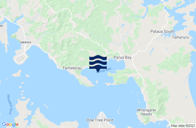 Parua Bay, New Zealand潮水