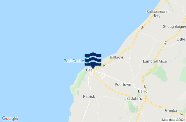 Patrick, Isle of Man潮水