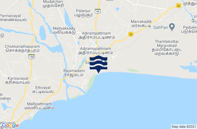 Pattukkottai, India潮水
