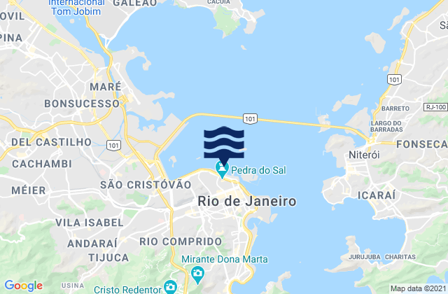 Pedra do Sal, Brazil潮水