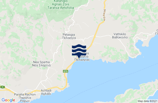 Pelasgía, Greece潮水