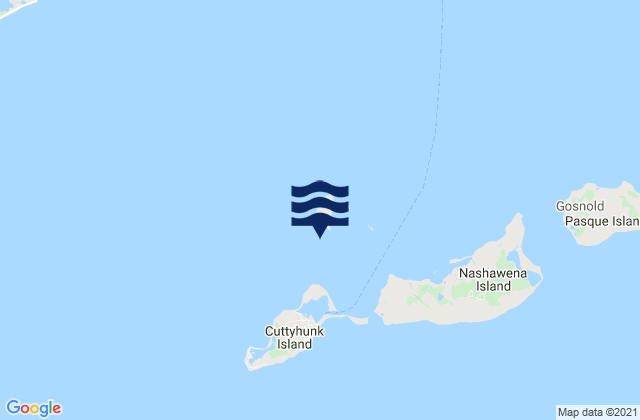 Penikese Island 0.2 mile south of, United States潮水