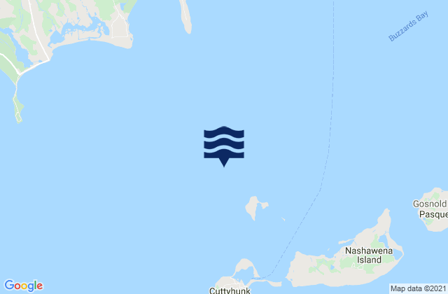 Penikese Island 0.8 mile northwest of, United States潮水