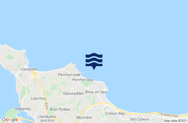 Penrhyn Bay, United Kingdom潮水