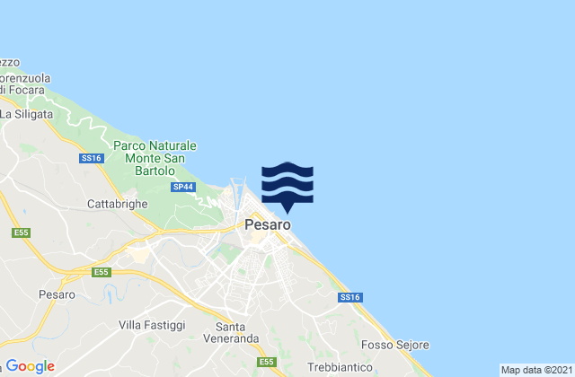 Pesaro, Italy潮水