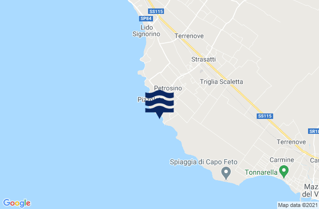 Petrosino, Italy潮水