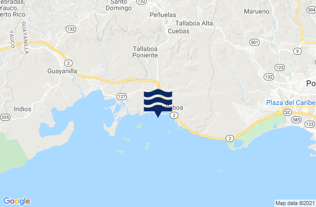 Peñuelas, Puerto Rico潮水
