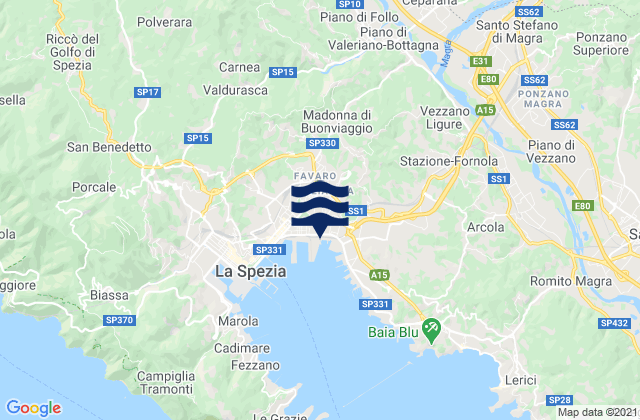 Piana Battolla, Italy潮水