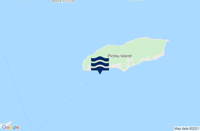 Pictou Island, Canada潮水