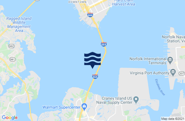 Pig Point 1.8 miles northeast of, United States潮水