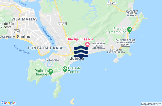 Pitangueiras, Brazil潮水